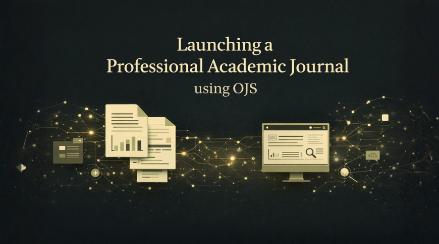إطلاق مجلة أكاديمية احترافية باستخدام OJS: من الفكرة إلى التنفيذ الكامل